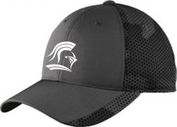 Sport-Tek CamoHex Cap, Iron Grey